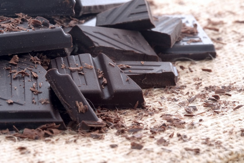 dark chocolate pieces