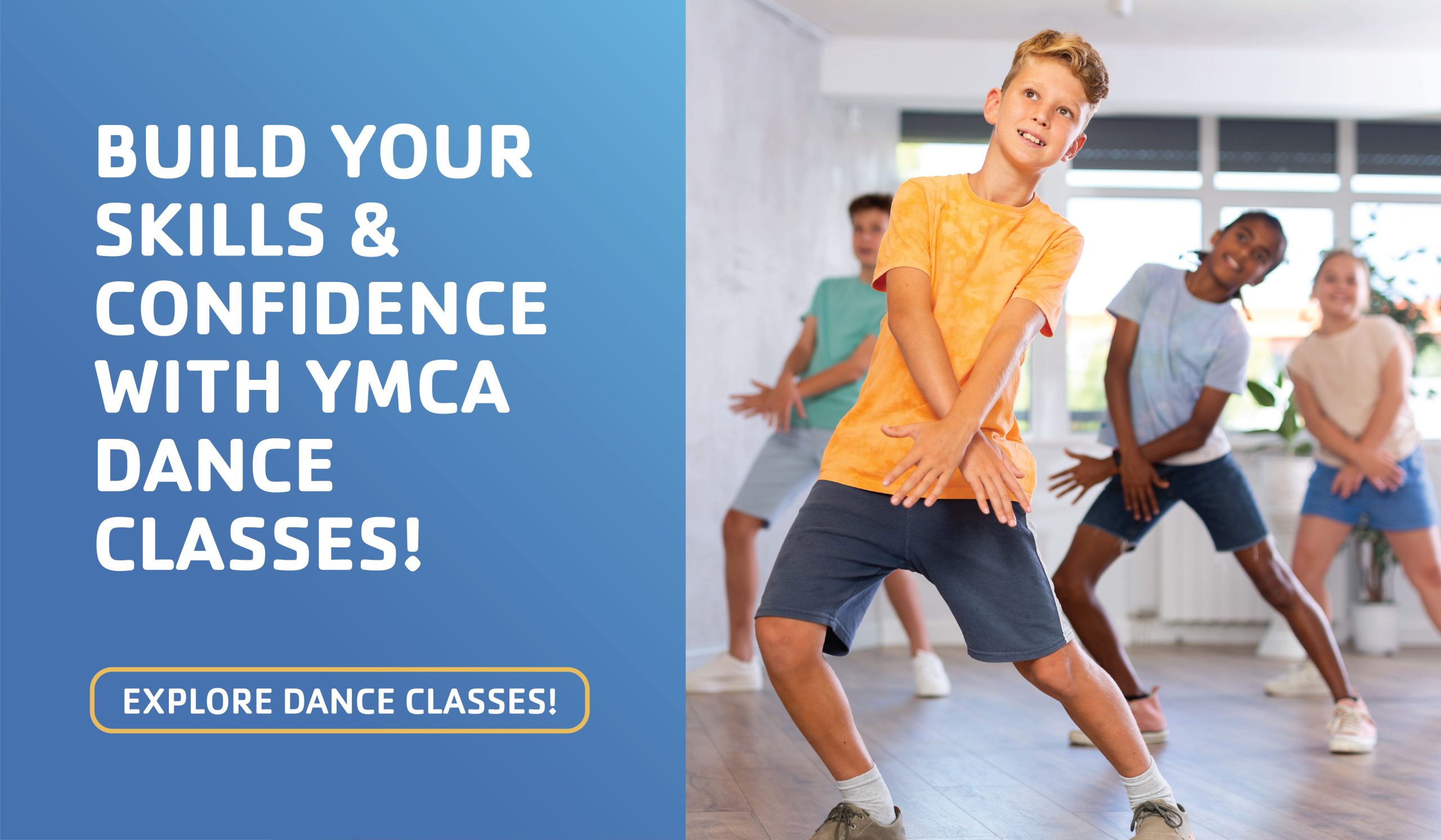 Build your skills & confidence with YMCA dance classes!